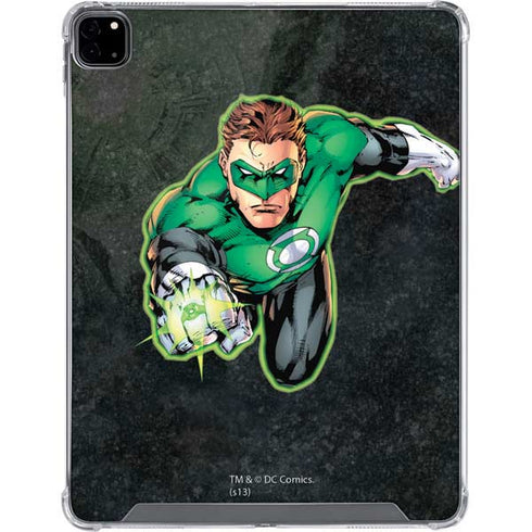 DC Comics Green Lantern Portrait Art by Jim Lee iPad Pro 12.9in (2020) Clear Case